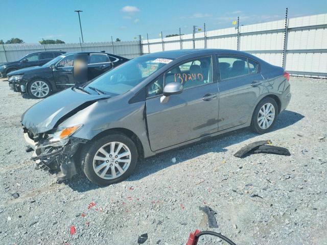 HONDA CIVIC EX 2012 with VIN 19XFB2F89CE005254 - Photo from auction