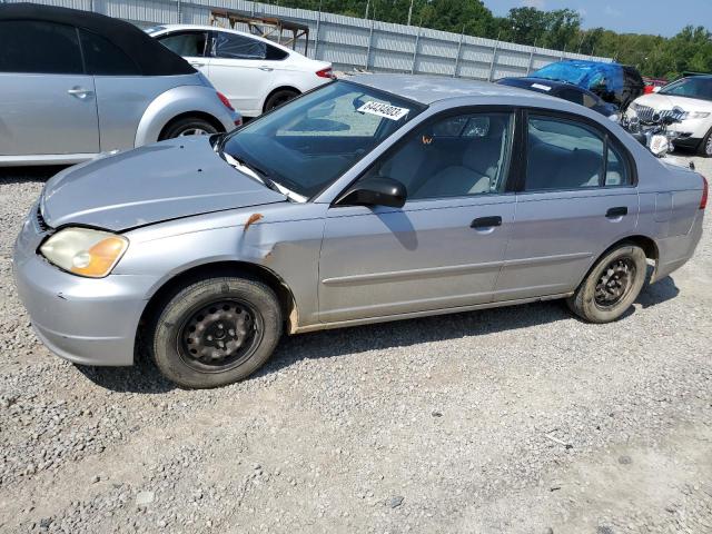 Photo 1 from auction – 2001 HONDA CIVIC LX with VIN 2HGES16571H533499