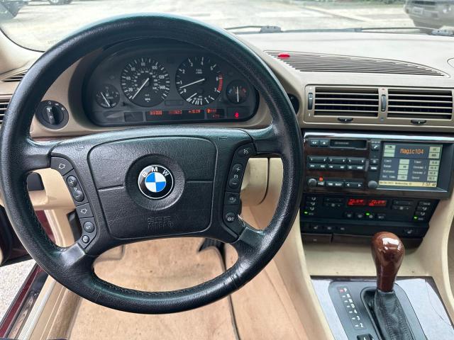 Photo 9 from auction – 2000 BMW 740 IL with VIN WBAGH8343YDP06479