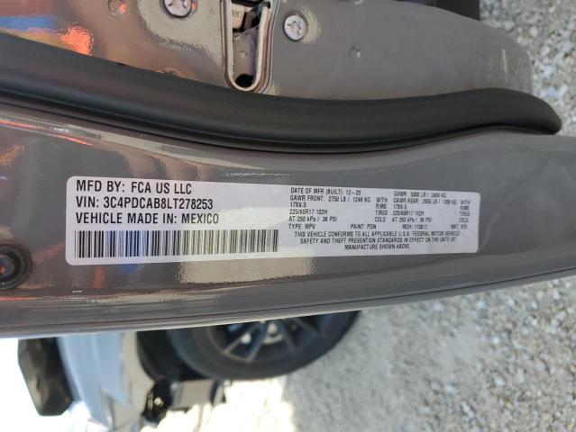 Photo 14 from auction – 2020 DODGE JOURNEY SE with VIN 3C4PDCAB8LT278253