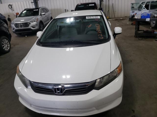 Photo 5 from auction – 2012 HONDA CIVIC LX with VIN 19XFB2F54CE003692