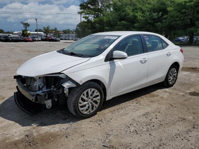 TOYOTA COROLLA L 2019 with VIN 2T1BURHE0KC223391 - Photo from auction