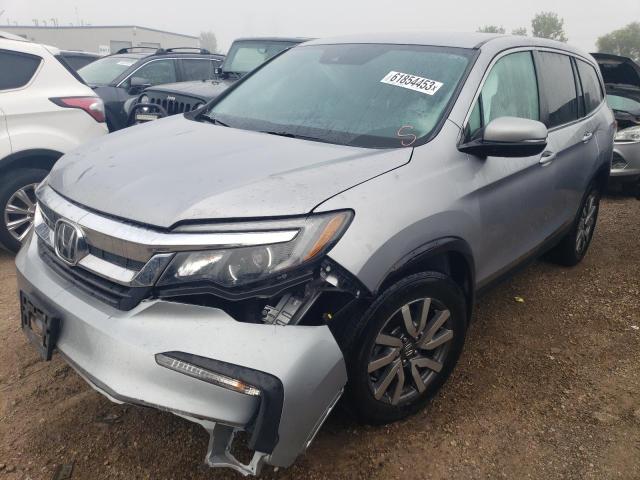 HONDA PILOT EX 2020 with VIN 5FNYF6H37LB065484 - Photo from auction