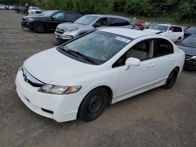 HONDA CIVIC LX 2010 with VIN 2HGFA1F53AH551246 - Photo from auction