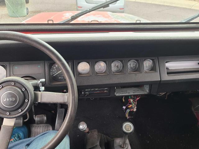 Photo 9 from auction – 1987 JEEP WRANGLER with VIN 2BCCL81J9HB513673