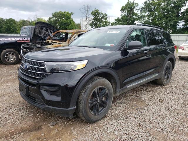 FORD EXPLORER X 2020 with VIN 1FMSK8DH8LGC34640 - Photo from auction