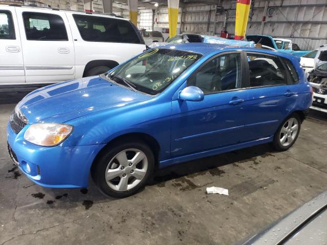 KIA SPECTRA5 S 2007 with VIN KNAFE161X75003967 - Photo from auction