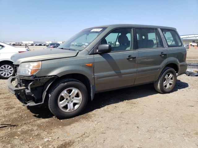 HONDA PILOT LX 2007 with VIN 5FNYF28177B025404 - Photo from auction