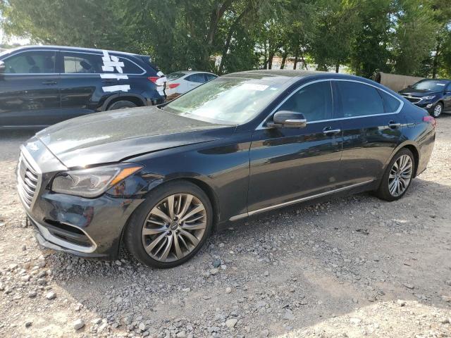 GENESIS G80 ULTIMA 2018 with VIN KMHGN4JF2JU240568 - Photo from auction