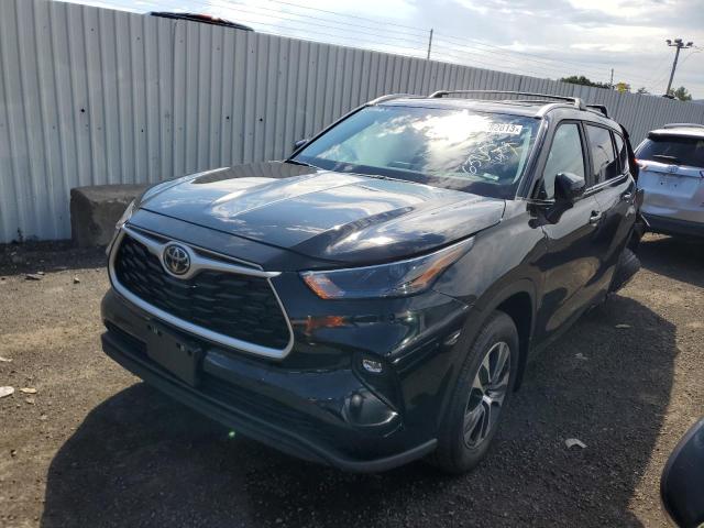 TOYOTA HIGHLANDER 2023 with VIN 5TDKDRBH5PS038237 - Photo from auction