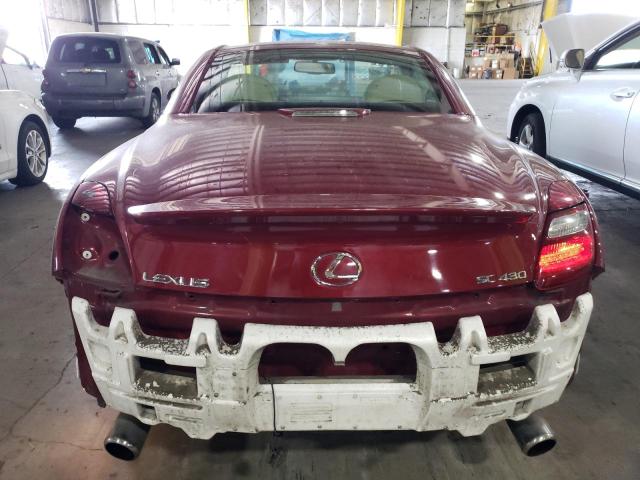 Zdjęcie 6 z aukcji – 2006 LEXUS SC 430 z VIN JTHFN48Y769003591