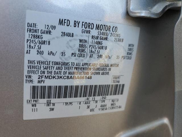 Photo 14 from auction – 2010 FORD EDGE LIMIT with VIN 2FMDK3KC8ABA66148