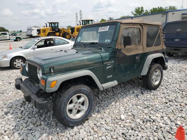 JEEP WRANGLER / 2000 with VIN 1J4FA49S5YP771005 - Photo from auction