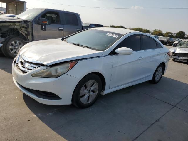 HYUNDAI SONATA GLS 2014 with VIN 5NPEB4AC9EH817588 - Photo from auction