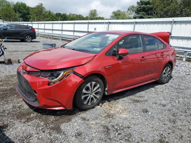 Photo 1 from auction – 2021 TOYOTA COROLLA LE with VIN JTDEAMDE3MJ000395