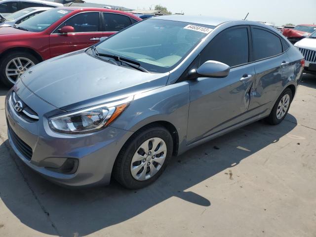 HYUNDAI ACCENT SE 2017 with VIN KMHCT4AE1HU356530 - Photo from auction