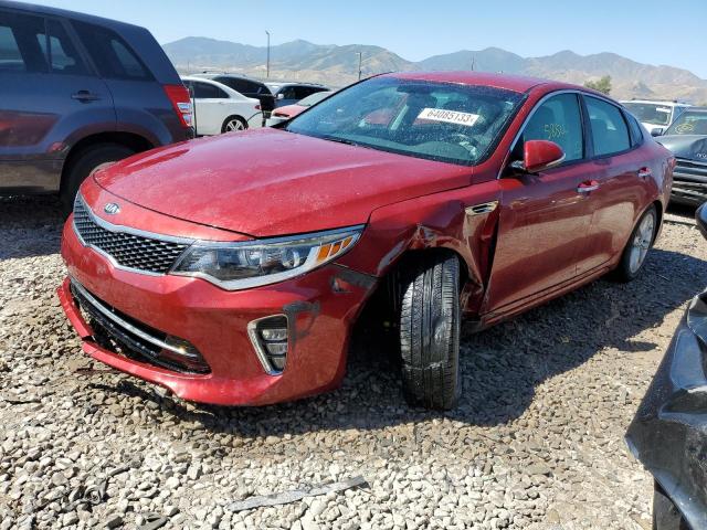 KIA OPTIMA LX 2018 with VIN 5XXGT4L36JG189935 - Photo from auction