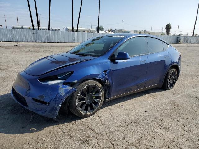 TESLA MODEL Y 2021 с VIN 5YJYGDEE0MF098903 - Снимка от търг