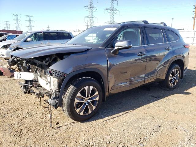 TOYOTA HIGHLANDER 2021 with VIN 5TDGZRBH3MS531210 - Photo from auction