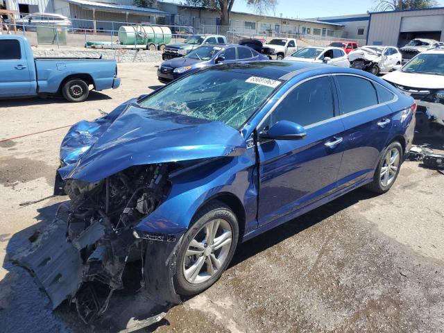 HYUNDAI SONATA SPO 2018 with VIN 5NPE34AF2JH702879 - Photo from auction