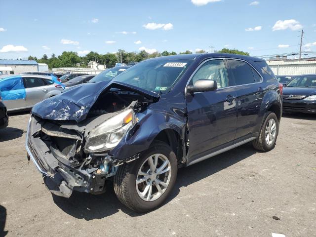 CHEVROLET EQUINOX LS 2017 with VIN 2GNFLEEK7H6302033 - Photo from auction