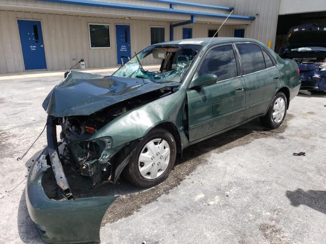 TOYOTA COROLLA CE 2002 with VIN 1NXBR12EX2Z603865 - Photo from auction