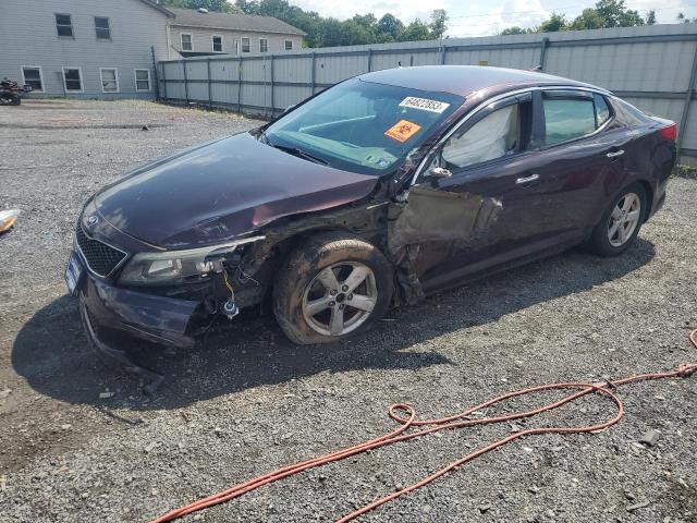 KIA OPTIMA LX 2014 with VIN 5XXGM4A75EG276511 - Photo from auction