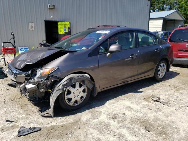 HONDA CIVIC LX 2012 with VIN 19XFB2F55CE378118 - Photo from auction