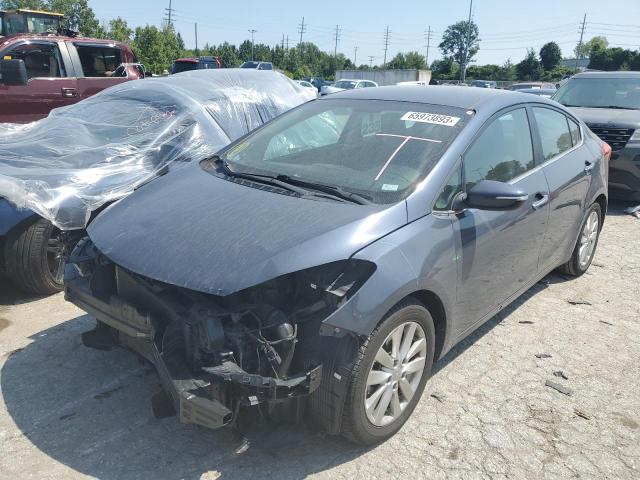 KIA FORTE EX 2015 with VIN KNAFX4A82F5335173 - Photo from auction