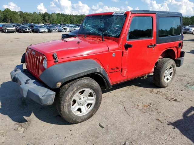 JEEP WRANGLER S 2016 with VIN 1C4AJWAG8GL169336 - Photo from auction