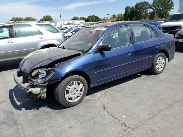 HONDA CIVIC LX 2004 with VIN JHMES16534S001516 - Photo from auction