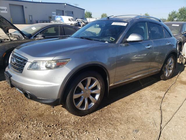 INFINITI FX35 2007 with VIN JNRAS08W17X203133 - Photo from auction