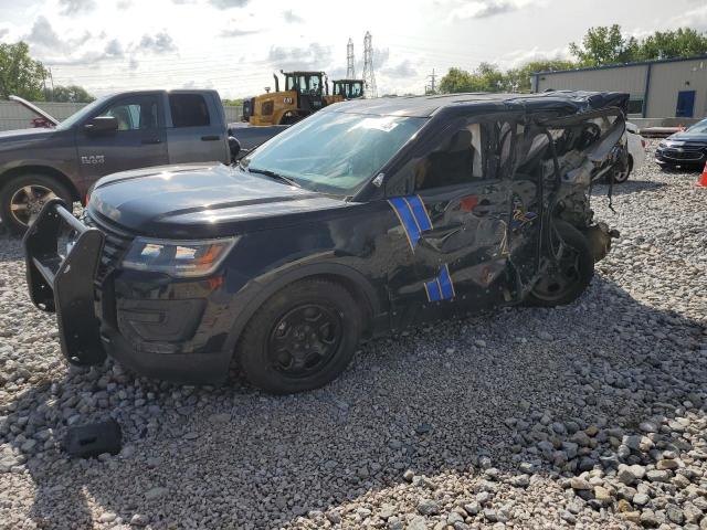 FORD EXPLORER P 2017 with VIN 1FM5K8ARXHGC90595 - Photo from auction