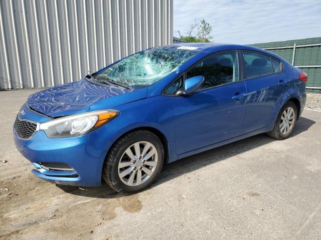 KIA FORTE LX 2014 with VIN KNAFX4A65E5235243 - Photo from auction