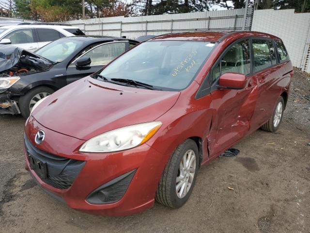 MAZDA 5 2012 with VIN JM1CW2BL2C0107571 - Photo from auction