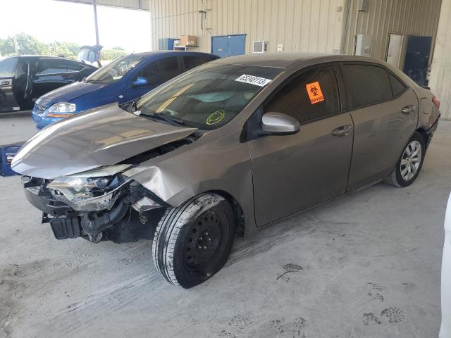 TOYOTA COROLLA L 2014 with VIN 2T1BURHE2EC200702 - Photo from auction