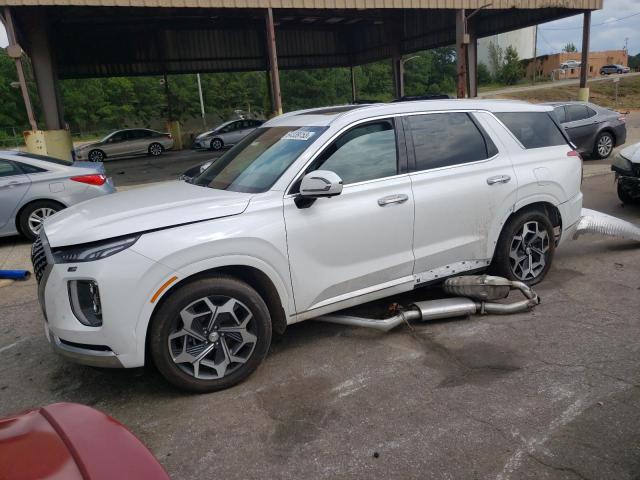 HYUNDAI PALISADE C 2022 with VIN KM8R74HE3NU449663 - Photo from auction