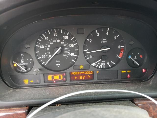 Photo 9 from auction – 2000 BMW 528 I AUTO with VIN WBADM6342YGU23573