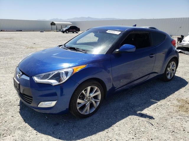 HYUNDAI VELOSTER 2017 with VIN KMHTC6AD3HU307509 - Photo from auction