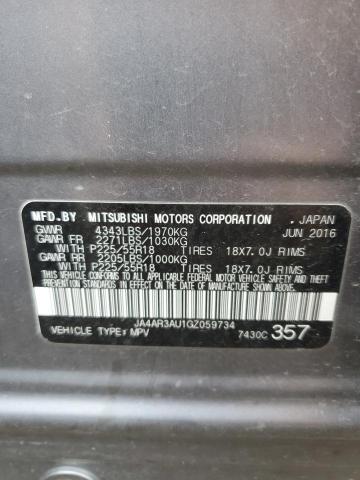 Photo 14 from auction – 2016 MITSUBISHI OUTLANDER with VIN JA4AR3AU1GZ059734