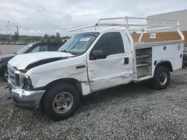 FORD F250 SUPER 2004 with VIN 1FDNF20L54EB73589 - Photo from auction