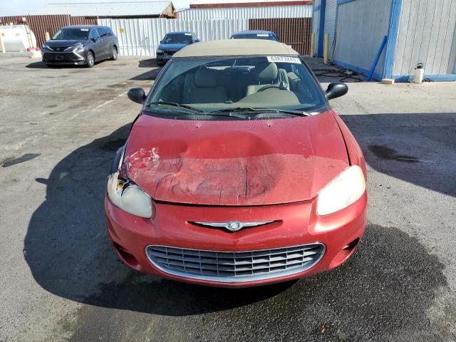 Photo 5 from auction – 2003 CHRYSLER SEBRING GT with VIN 1C3EL75R93N525650