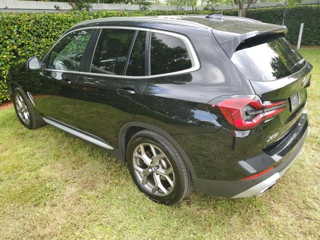 Photo 2 from auction – 2022 BMW X3 XDRIVE3 with VIN 5UX53DP08N9J77973