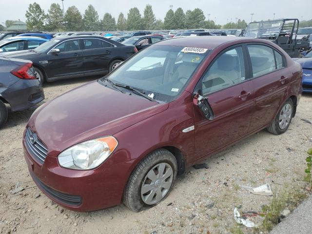 HYUNDAI ACCENT GLS 2007 with VIN KMHCN46C07U097688 - Photo from auction