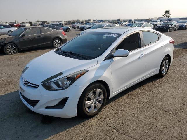 HYUNDAI ELANTRA SE 2016 with VIN 5NPDH4AE6GH779929 - Photo from auction