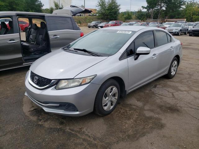 HONDA CIVIC LX 2015 with VIN 19XFB2F53FE012730 - Photo from auction