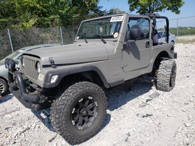 JEEP WRANGLER / 2002 with VIN 1J4FA39S62P766073 - Photo from auction