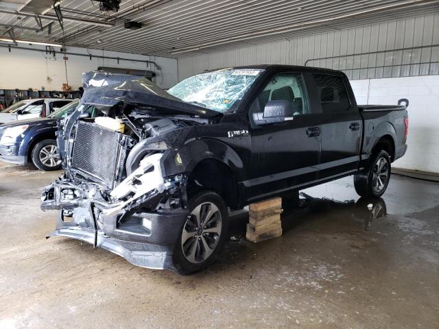 FORD F150 SUPER 2019 with VIN 1FTEW1EP9KFA72332 - Photo from auction