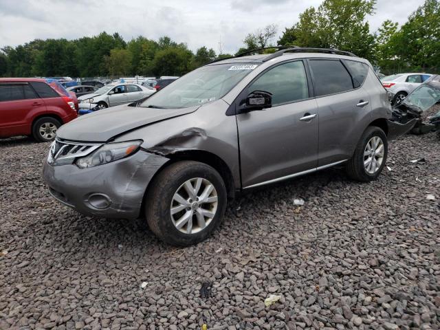 NISSAN MURANO S 2012 with VIN JN8AZ1MW2CW201516 - Photo from auction