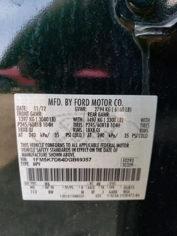 Фото 14 с аукциона – 2013 FORD EXPLORER X с VIN 1FM5K7D84DGB69357